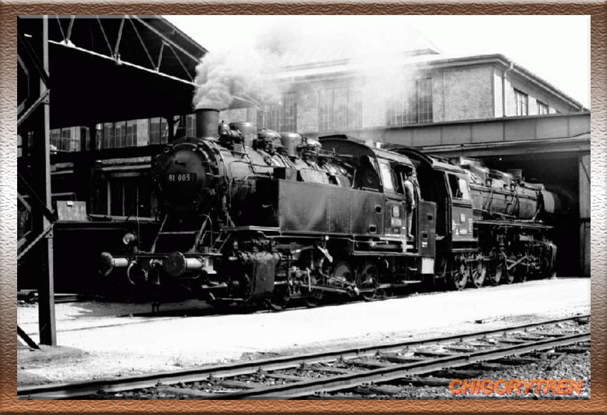 Locomotora vapor BR 81 005 - DB